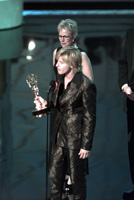 Ellen w/ Emmy award